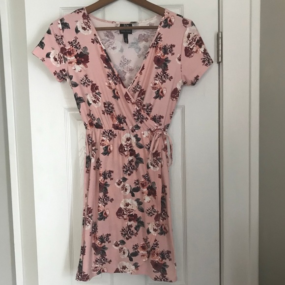 derek heart wrap dress